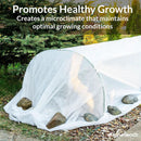 AlpineReach Plant Covers Frost & Sun Protection 10 x 50 ft - Thick 1.2 oz/yd² Freeze Blanket to Low 28 °F Temperatures Floating Row, Garden Fabric Material, Protect in Winter Cold, Gardening Down by GreenHaven Gardens