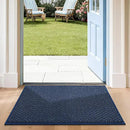 COSY HOMEER-Door-Mat 24"x36" Non Slip Absorbent Entryway Rugs Dirt Trapper Doormats Washable Entrance Mats Low Pile Welcome Floor Mat for Front Back Door and Entry Mats,Navy Blue by CozyNest Decor