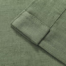 Joydeco Linen Curtains 108 Inch Length 2 Panel Sets,Light Filtering Curtains for Bedroom 52 Inch Wide Living Room Drapes with Back Tabs & Rod Pockets (W52 x L108 Inch, Loden) by CozyNest Decor
