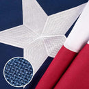 Texas Flag 3x5 ft Deluxe Super Tough Series, Heavy Duty Spun Polyester, All Weather TX Flag High Wind with Embroidered Stars, Brass Grommets, Sewn Stripes, Durable Texas Flags Outdoor Outside by GreenHaven Gardens