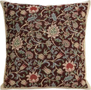 Charlotte Home Furnishings Throw Pillow Covers 16x16 in, Damson Blue Decorative Couch Pillow Cover, Boho Decor European Tapestry Cushion Cases, Living Room Cozy Home Decor, Jacquard Woven Soft Cotton by CozyNest Decor