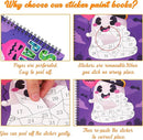 90shine 4PCS Halloween Crafts for Kids Ages 4-8 Sticker Books Gift Party Favors Create 40 Pictures by TinyTreasures Baby Boutique