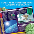 National Geographic Jumbo Crystal Growing Kit - Grow A Giant Glow in The Dark Crystal in a Few Days with This Science Kit, Crystals for Kids (Amazon Exclusive) by TinyTreasures Baby Boutique