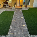 LUMENGY Paver Light Slim 0.5x8 Inch (0.55 x 7.87 inches) 2700K Warm White Glare-Free Steel Brick Lighting for Pavers, Walls, Driveway & Pathway Borders, Waterproof, Drive-Over Rated - 12V AC/DC by CozyNest Decor