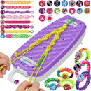 Dpai Friendship Bracelet Making Kit for Girls,DIY Arts and Crafts Toys,Jewelry String Maker Kit,The Best Birthday Gifts Ideas for Girls 6 7 8 9 10 11 12+ Years Old（Purple） by TinyTreasures Baby Boutique