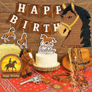 WERNNSAI Horse Piñata - Brown Horse Party Decorations Hanging Cowboy Piñata with Blindfold and Bat Western Cowboy Party Favors for Kids Boys Classroom Activities Game by TinyTreasures Baby Boutique