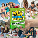QUOKKA Who Knows Better? - Science - Family Card Trivia Game | Fun Learning & Educational Questions for Families | Suitable for Boys & Girls by TinyTreasures Baby Boutique