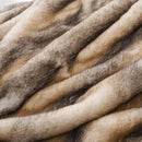 BATTILO HOME Luxury Mink Faux Fur Throw Blanket, Large Soft Cozy Warm Fur Blanket for Bed, Sofa, Couch, Chair, Thick Fur Throw and Blankets for Home Decor, 60"x80" by CozyNest Decor