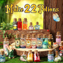 Fairy Magic Kit for Kids with 22PCS Potion Bottles, Potions Making Craft Kit - Gift for Christmas, Birthday, Creative Art Craft Toys for Girls Boys 6 7 8 9 10 12 Year Old by TinyTreasures Baby Boutique
