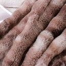 UKELER Ultra Soft Throw Blanket 50''x60'', Brown Fluffy Blankets & Throws Faux Fur Blanket for Couch, Bed, Sofa Cozy Plush Warm Thick Velvet Blanket for Women, Men by CozyNest Decor