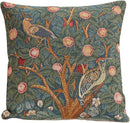 Charlotte Home Furnishings Decorative Tapestry Pillow Cover 14x14 in, Le Pic Vert Couch Throw Pillow Cover, French Country Square Cushion Cases for Living Room Home Decor, Soft Cotton Jacquard Woven by CozyNest Decor