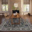 Washable Area Rugs for Living Room: 8x10 Bedroom Rug Vintage Boho Area Rug Stain Resistant Non Slip Low Pile Lightweight Soft Carpets for Living Room Dining Room Kitchen Nursery Kids Room Farmhouse by TinyTreasures Baby Boutique