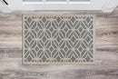 Rugshop Contemporary Geometric Indoor/Outdoor Area Rug 2' X 3' Blue by GreenHaven Gardens