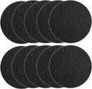 Charcoal Filters for Kitchen Compost Bin, 10 Pack Compost Filters for Countertop Bin Pail Replacement, Activated Charcoal Home Bucket Refill Sets, Round 6.7 Inch by GreenHaven Gardens