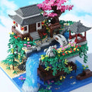 Cherry Blossom Tree Building Set with Gift Box, Original Music Cherry Blossom Tree House(Type :Symphony), Japanese Sakura Tree House Lights Building Kit3320 Pcs, Cherry Bonsai Building Set. by GreenHaven Gardens