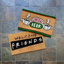 Gertmenian Friends Coir Doormat - 2x3 Welcome Mat (2-Pack), Ideal for High Traffic Areas in Front Door, Garage, Entryway - Paramount Central Perk/Welcome, 80028 by CozyNest Decor