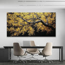 TAIJXAGSG Large Canvas Wall Art Decor For Living Room Pictures Gold Tree Wall Art Decoration Abstract Tree Plants Artwork Wall Art Modern Painting Pictures For Bedroom Home Kitchen Office 29"X 58" by CozyNest Decor