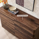 8 Drawer Dresser for Bedroom, 52 Inch Wide Modern Chest of Drawers, Push-to-Open Wood Storgae Organizer with Large Drawers for Bedroom, Living Room, Hallway,Brown by CozyNest Decor
