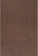 CAMILSON Easy Jute Rug 8x10, Indoor Outdoor Brown Color Fiber Area Rugs for Living Room Patio and Kitchen Rug, Solid Boho Woven Design, Easy-Cleaning, Washable Outside Carpet Alfombras (8 x 10)