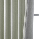 Joydeco Custom Blackout Curtains for Bedroom, Total Blackout Curtains Back Tab & Rod Pocket, Solid Thermal Insulated Window Drapes Luxury Decor for Living Room 1 Panel (Custom Size, Sage Green) by TinyTreasures Baby Boutique