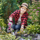 DULFINE Work Gloves for Women,Flexible Breathable Fit-Padded Knuckles & Palm,Touch Screen,Ideal for Gardening Yardwork Warehouse by GreenHaven Gardens
