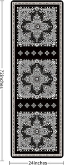 Non Slip Yoga Mat TPE Workout Mat for Men Women, Thick Workout Mat with Carrying Strap, Fitness Mats for Exercise, Yoga, Fitness, Pilates, Floor Workouts (72" x 24" x 6mm) by TinyTreasures Baby Boutique