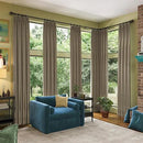 RAIN CITY 130 Inch Long Blackout Curtains 2 Panels Set,Linen Blend Pleated Look Hidden Tab Drapes with Hooks Easy Slide Privacy High Living Room Curtains for High Ceiling Long Window 50x130 by CozyNest Decor