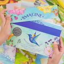 Imagine Meditation Cards for Kids - Award-Winning Mindfulness kit of XL Cards with Calming Guided Meditations for Empowerment, Focus and Relaxation. Great for Parents, Teachers and Therapists. by TinyTreasures Baby Boutique