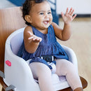 Infantino Music & Lights 3-in-1 Discovery Seat & Booster, Toddler Booster Seat for Dining Table or Kitchen Chair, Baby Activity Center & Snack Tray, Lavender by TinyTreasures Baby Boutique