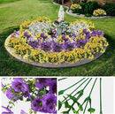 18 Bundles Artificial Fake Pansy Flowers for Outdoor, Faux UV Resistant Silk Pansies Flowers for Outside Planter Front Door Porch Yard Patio Window Box Home Decor (18, Purple, Yellow, White) by CozyNest Decor