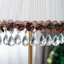H&D 10pcs 50mm Chandelier Crystal Prisms Pendants - Clear Crystal Teardrops Parts by GreenHaven Gardens