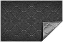 Door Mat Outdoor, 24x36, Welcome Mats for Entryway, Front Doormat for Home Entrance, Indoor Floor Mat, Durable, Non-Slip, Boot Scraper, Catches Muddy and Dirt (Black) by CozyNest Decor