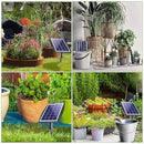 Solar Drip Irrigation Kit Accessories, 32.8FT Tubing, Drip Irrigation Extra Accessories Kit by GreenHaven Gardens