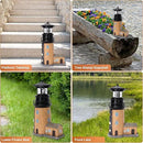 Solar Lighthouse with Rotating Beacon,11.1" Outdoor Garden Lighthouse Decor,Waterproof Statue Light House Lamp for Yard Lawn Patio Gifts by GreenHaven Gardens