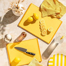 SMIRLY Plastic Cutting Board Set, Dishwasher Safe Plastic Cutting Boards Set for Kitchen, Cutting Boards for Kitchen - Plastic Chopping Board Set by CozyNest Decor