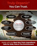 Compressed Organic Potting Soil for Garden, Plants & Vegetables - Expands 4x When Mixed with Water - Indoor or Outdoor Use - Plant Food Mix Derived from Natural Coconut Coir & Worm Castings Fertilizer by GreenHaven Gardens