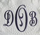 Personalized Baby Blanket Baby Quilt Monogrammed Blankets for Boys and Girls Embroidered Baby Gifts Monogram by TinyTreasures Baby Boutique