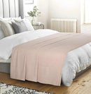 Elvana Home 100% Cotton Bed Blanket, Breathable Bed Blanket King Size, Cotton Thermal Blankets King, Perfect for Layering Any Bed for All Season, Beige by CozyNest Decor