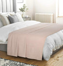 Elvana Home 100% Cotton Bed Blanket, Breathable Bed Blanket Twin Size, Cotton Thermal Blankets Twin, Perfect for Layering Any Bed for All Season, Beige by CozyNest Decor
