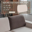 Couch Cushion Covers for Sectional Sofa, Stretch Soft Sofa Slipcovers Washable Wear-Resistant Universal Furniture Protector for Living Room(1 Piece Back Couch Cover, Brown) by CozyNest Decor