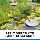 CrystalClear AlgaeOff Pond & Water Garden Scum Cleaner, Waterfall & Rock Slime Remover, String Algae Killer, Green Stain Treatment, EPA Registered Algaecide, Plant, Koi Fish, Bird & Pet Safe, 25 lbs by GreenHaven Gardens