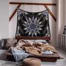 Damanse Floral Tapestry Wall Hanging Cute,Boho Wall Tapestry for Bedroom Aesthetic,Mandala Living Room Decor for Teen Girls (Purple, 49.20" x 59.10") by CozyNest Decor