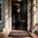 Yimobra Welcome Mat, Heavy Duty Sturdy Door Mats for Home Entrance Outdoor Indoor, Front Doormat for Outside Patio Floor Entry Porch Garage Office, Waterproof, Low Profile, 60 x 36, Maroon by CozyNest Decor