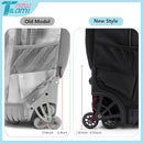 NEW TILAMI 18 inch Rolling Backpack for Kids - Waterproof, Stair-Climbing, Durable, Personalized Design for School, Travel, Black by TinyTreasures Baby Boutique