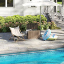 50 Gallon Plus Waterproof Outdoor Storage Bin Resin Deck Box for Patio, Poolside, and Garden, Lockable & UV-Resistant, Ideal for Small Spaces, Grey by GreenHaven Gardens