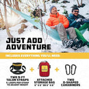 Wise Owl Outfitters Camping Hammock – 500lbs Portable Hammock with Tree Straps - Travel, Backpacking, Hiking, Outdoors Camping Gear - Single or Double by GreenHaven Gardens