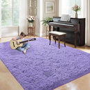 5x8 Area Rug for Living Room: Fluffy Shag Soft Washable Rugs Fuzzy Plush Indoor Carpet for Bedroom Nursery Playroom Dorm Kids Girls Boys Room (Purple, 5'x8') by TinyTreasures Baby Boutique