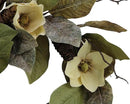 Admired By Nature 24" Magnolia Pine for Home Office Front Door Wreath, Wall Hanging Arrangement Decoration by CozyNest Decor