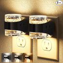 Briignite LED Night Light Plug into Wall[2 Pack] Dimmable Night Light with Bubble Design 3000K/4000K/5000K & 3 Brightness Levels for Baby Nursery, Hallway, Bathroom, Kids Room, 3CCT by TinyTreasures Baby Boutique