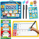 Magic Grooved Writing Practice for Kids - Grooved Handwriting Practice for Kids 5-7 8-10- Magic Copybooks for Kids Letter Tracing Books for Ages 3-5 Toys for Ages 5-7 - Preschool Learning Activities by TinyTreasures Baby Boutique